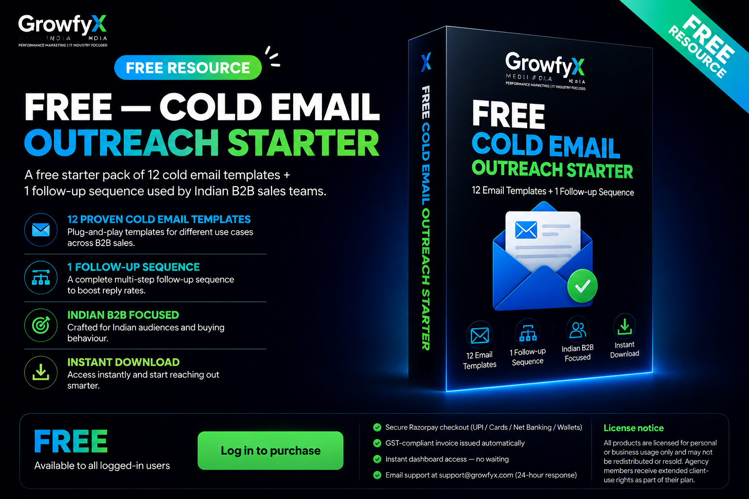 FREE — Cold Email Outreach Starter