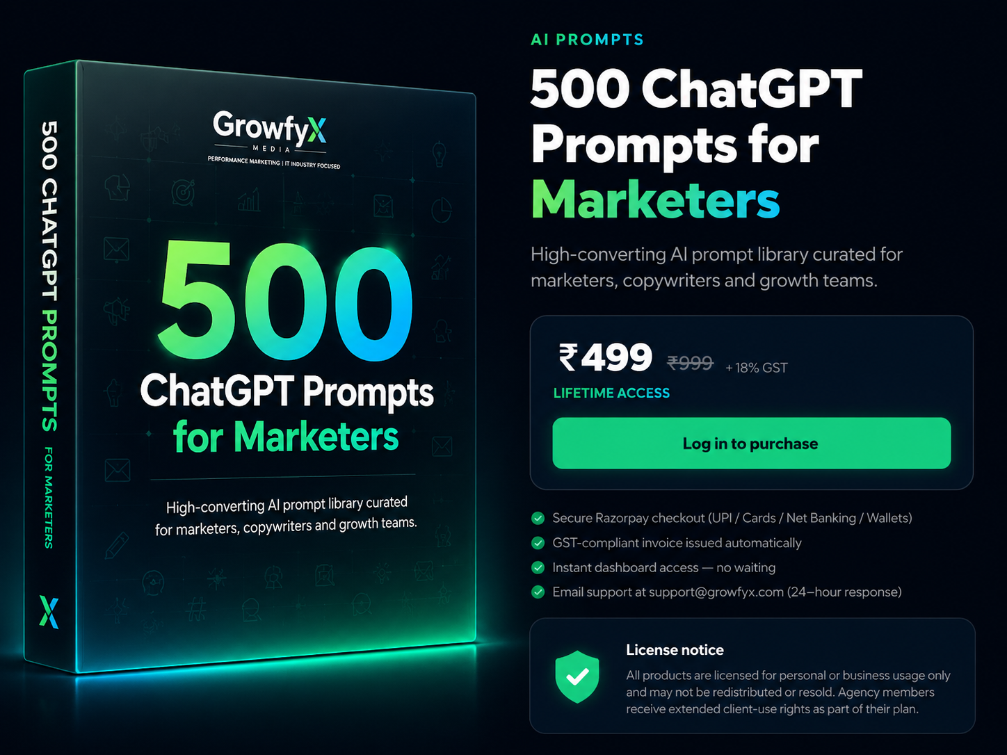 500 ChatGPT Prompts for Marketers
